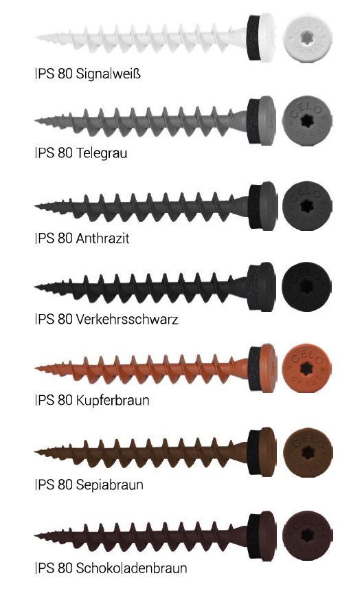 Isolierplattenschrauben IPS 80 - Schrauben für WDVS