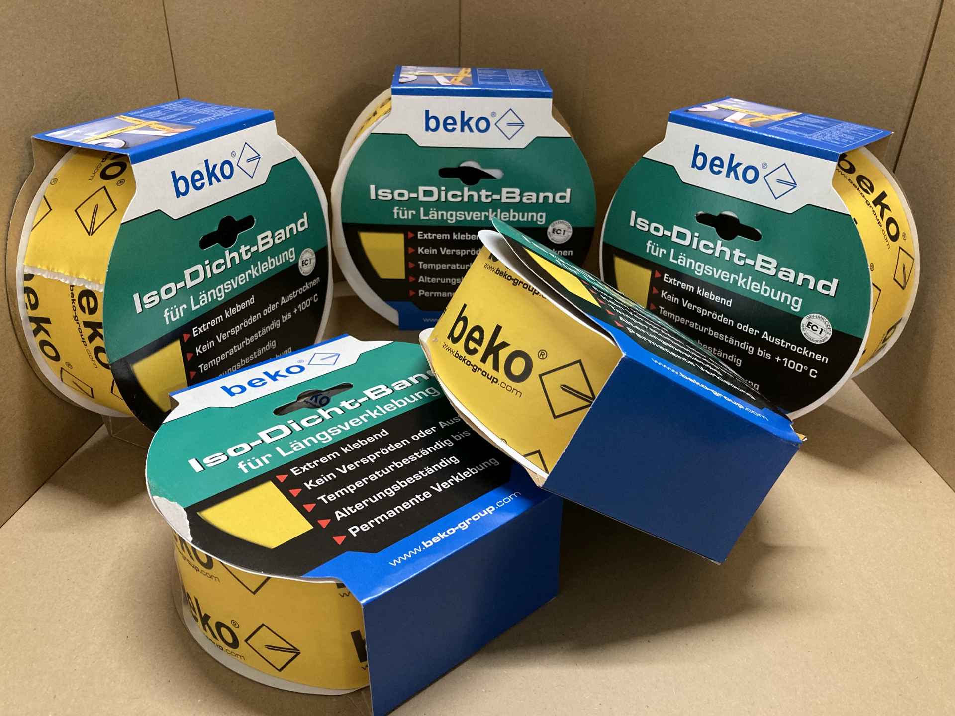 Restposten BEKO Iso-Dichtband Klebeband für Dampfsperre