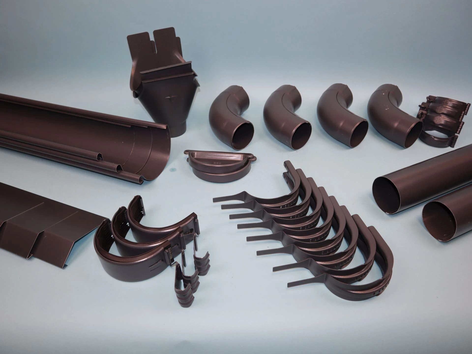 Konfigurator COLORDUR Dachrinne verzinkt anthrazit RAL 7016