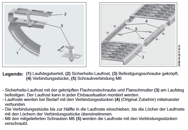 Sicherheitslaufrost