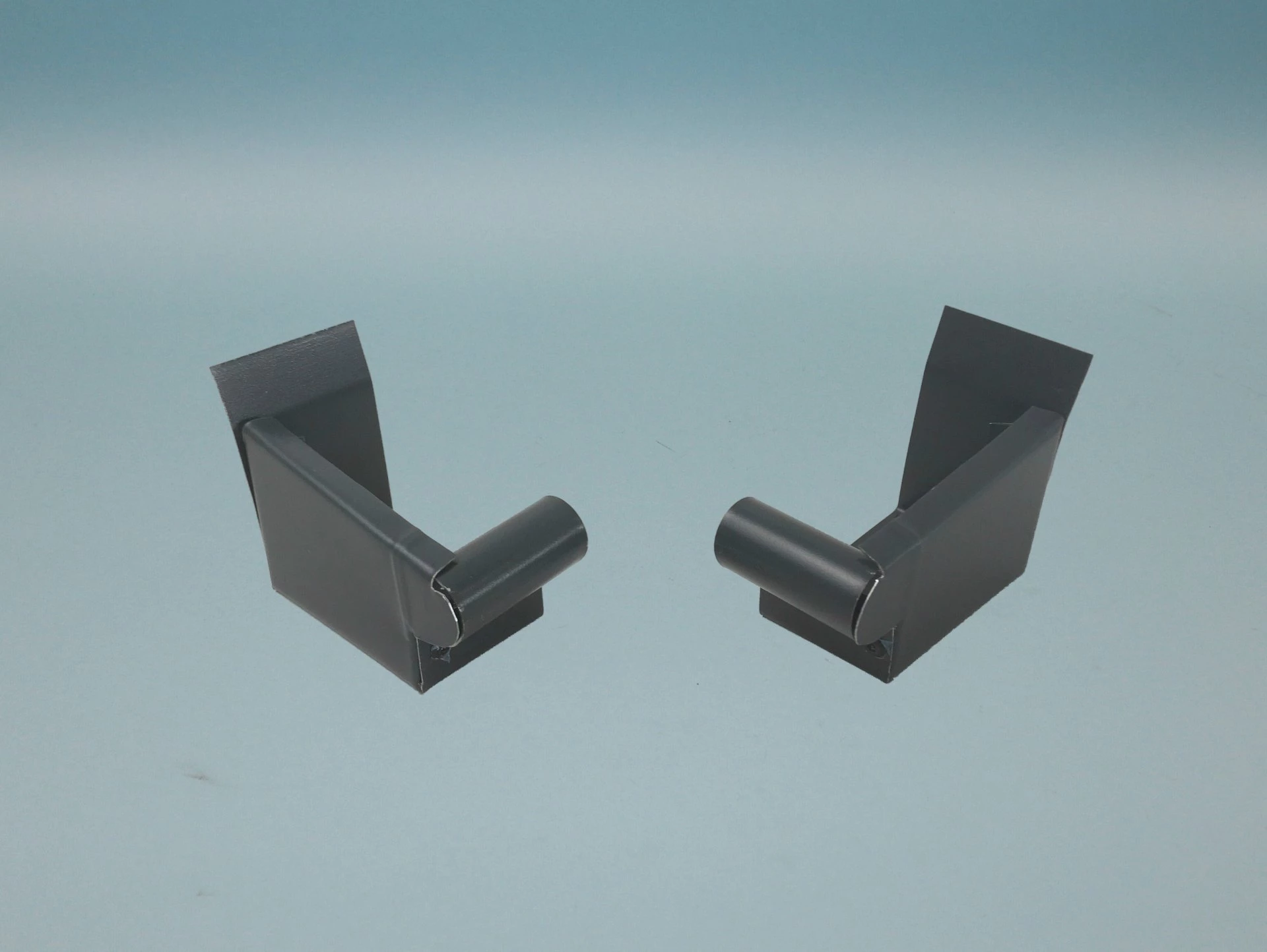 Rinnenboden verzinkt anthrazit für Kleindachrinne