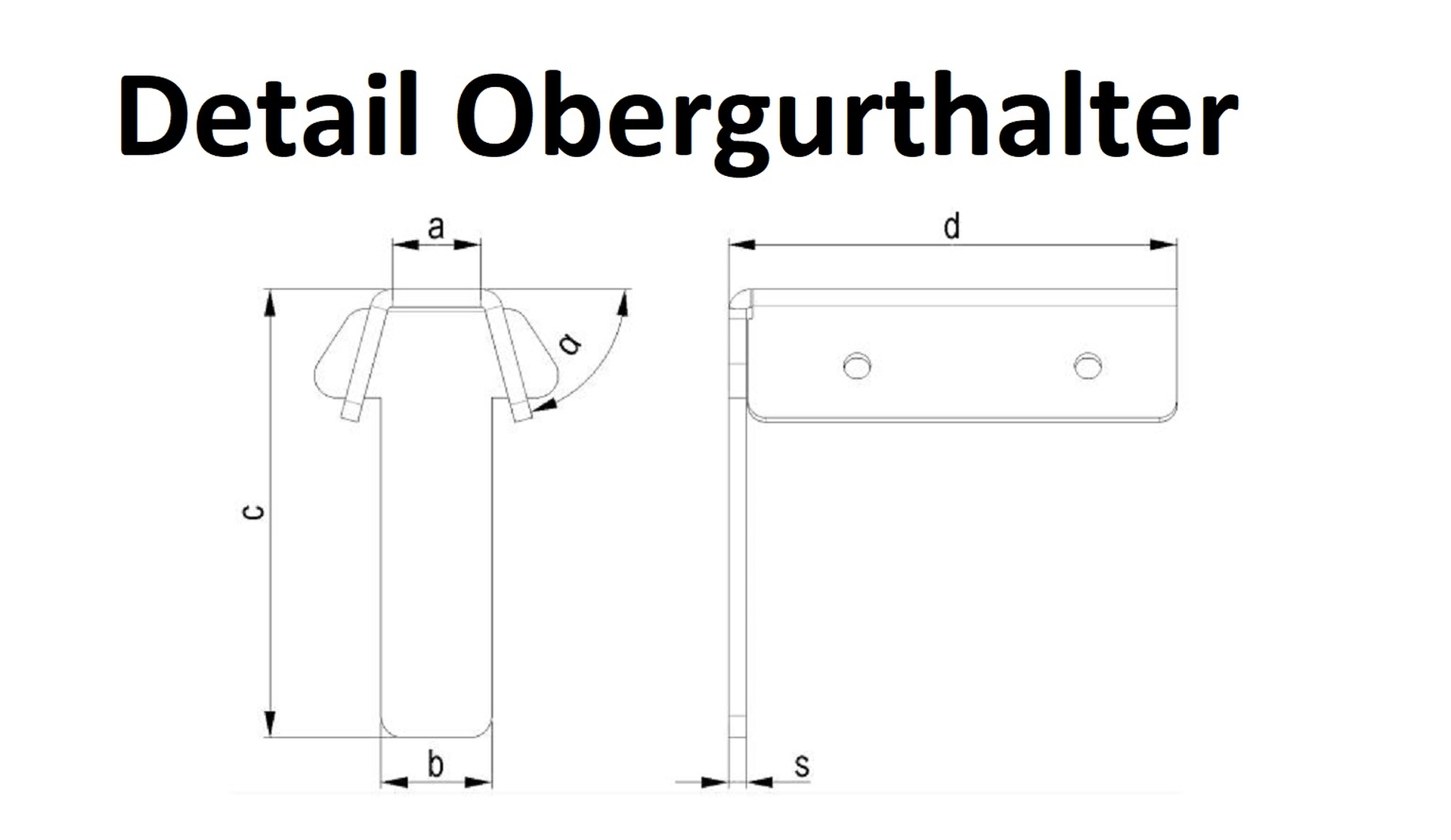 Rinnenhalter / Rinnenhaken - Set für Sandwichpaneele