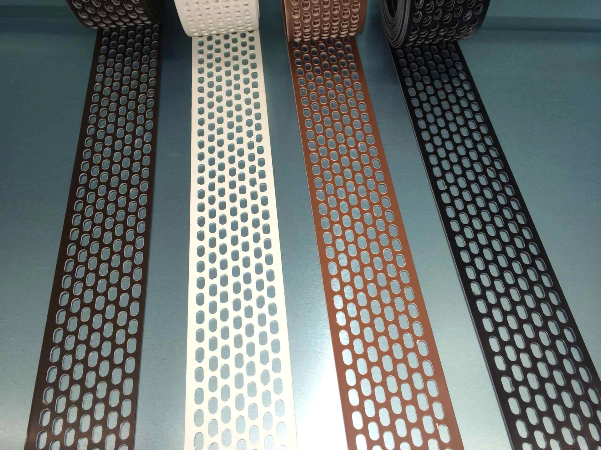 5m Rolle Lüftungsband aus Kunststoff PVC, Farbe und Breite auswählbar