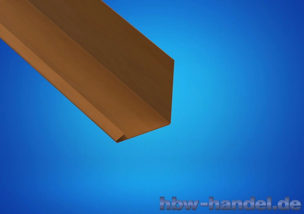 Wandanschlussblech Kupfer