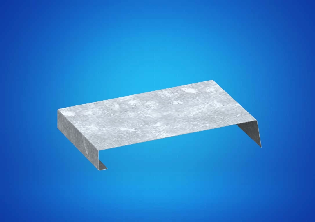 Klemmhalter und Klemmschienen für Mauerabdeckung