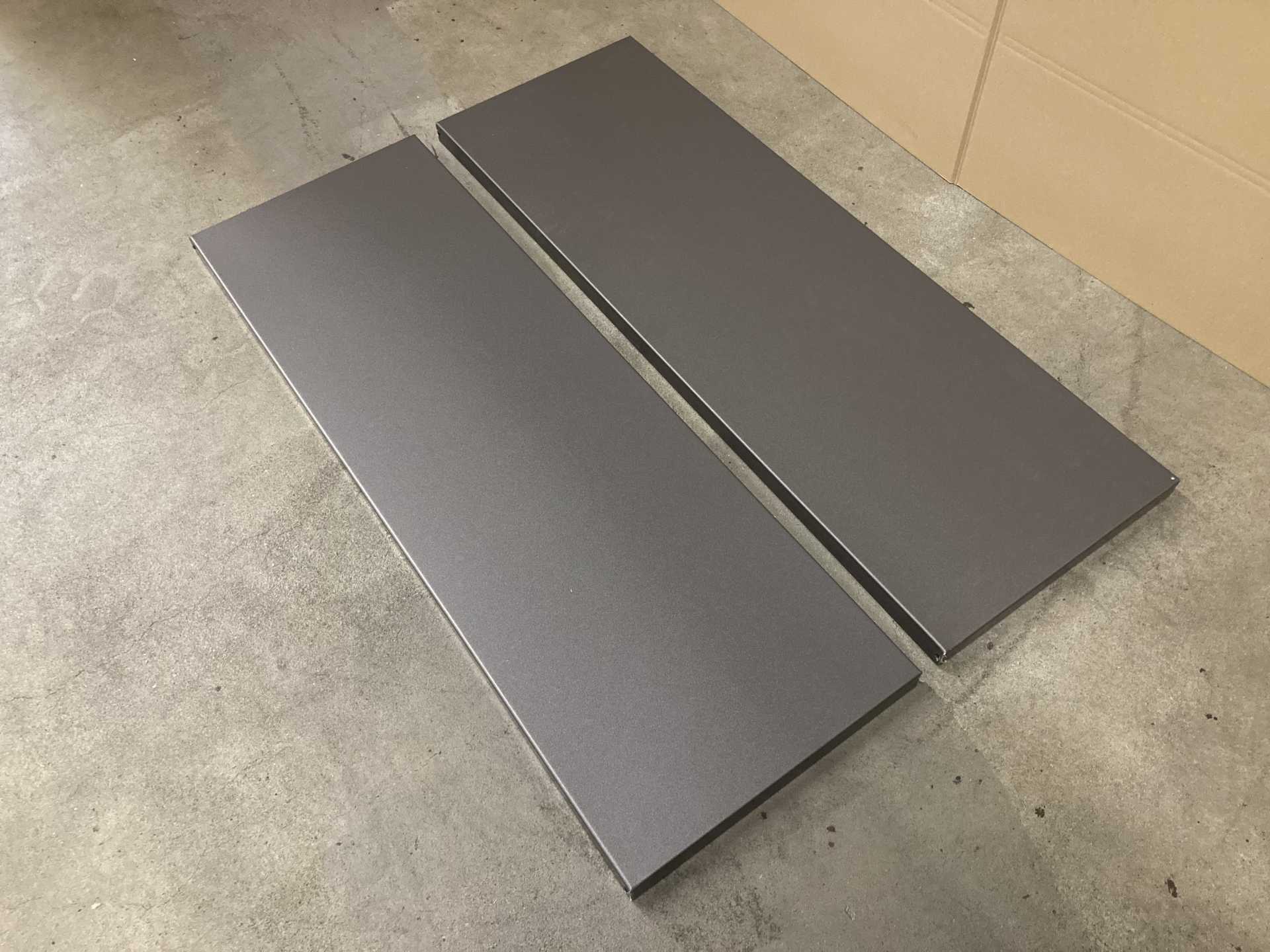 Restposten Mauerabdeckung Aluminium EISENGLIMMER DB703