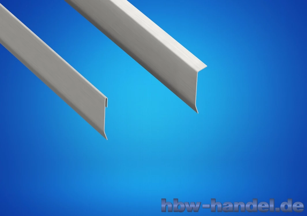 Kappleiste Aluminium natur