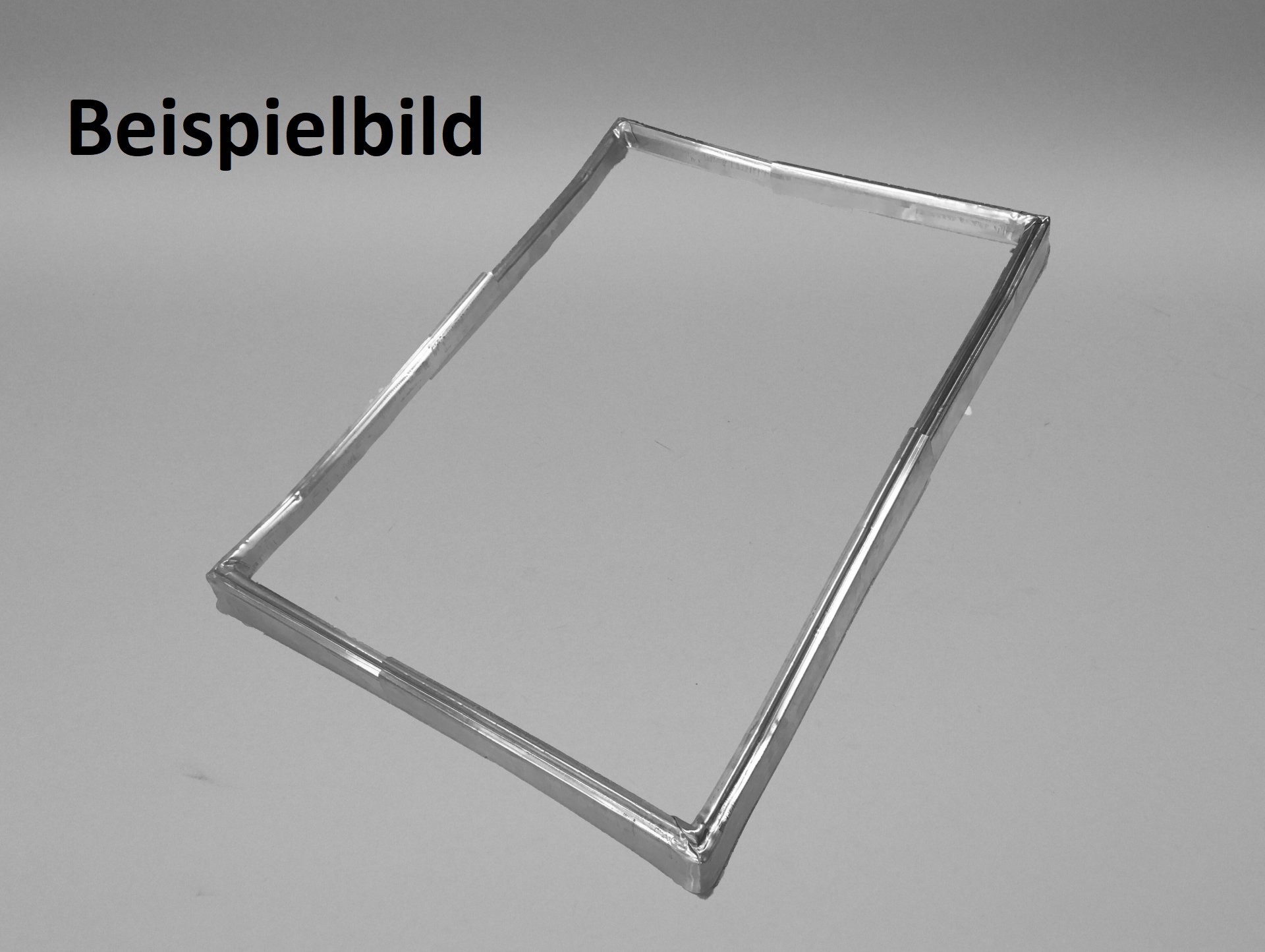 Überhangsteckrahmen und Zubehör in verschiedenen Materialien