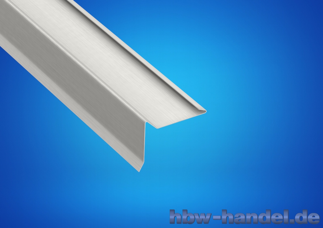 Ortgangblech, Aluminium natur Ortgangblech, Aluminium natur