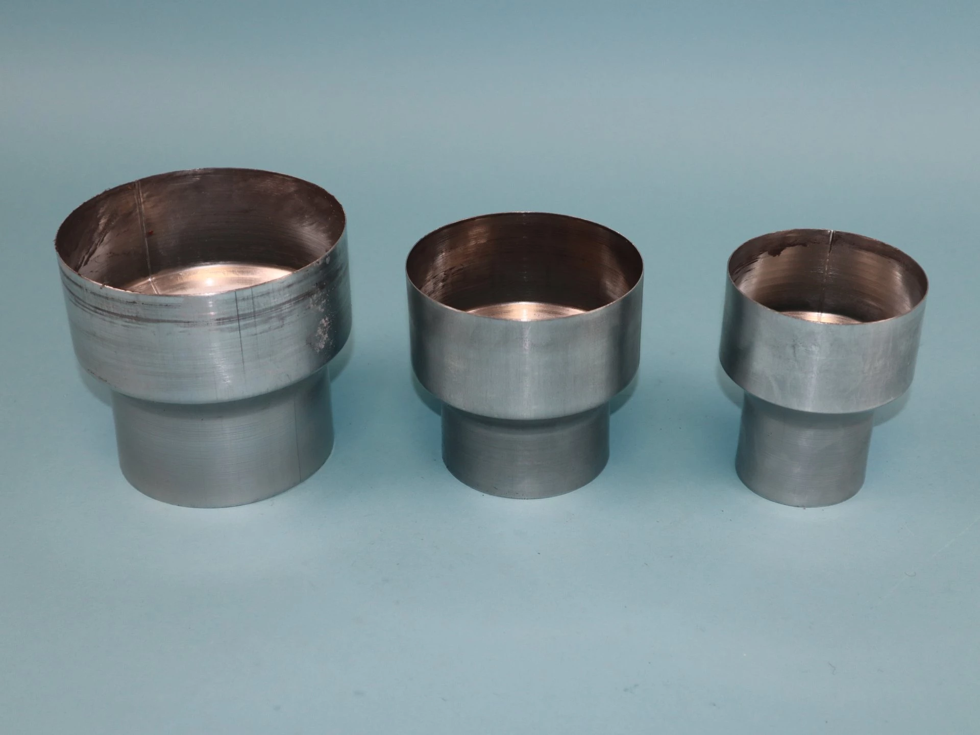 Fallrohrreduzierung Titanzink