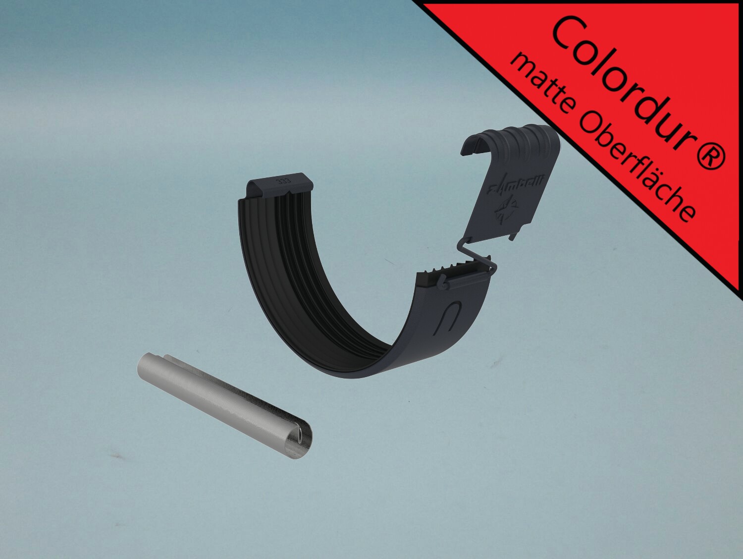 Dachrinnenverbinder COLORDUR - anthrazit Dachrinnenverbinder COLORDUR - anthrazit