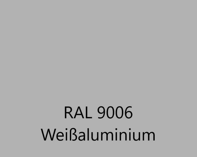 Konfigurator ROBUST Dachrinne verzinkt Weißaluminium RAL 9006