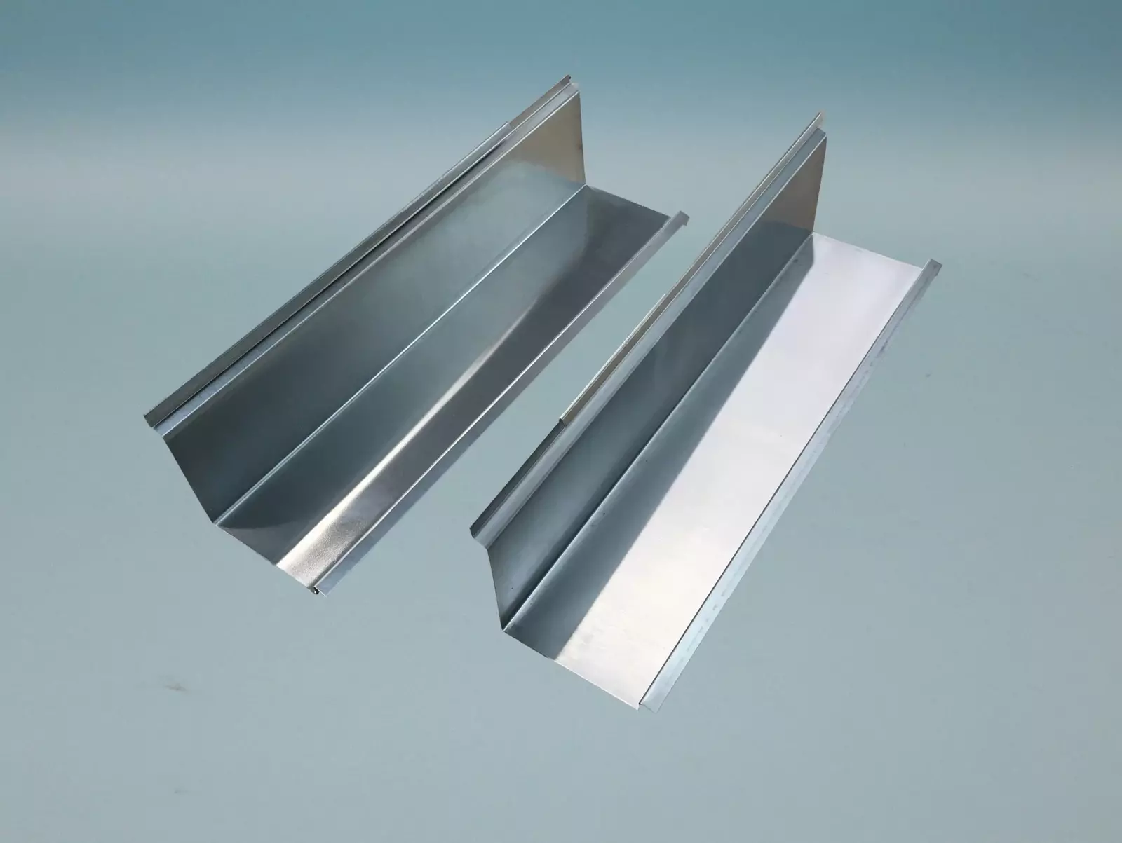 Verlängerung für Kamineinfassung aus Titanzink