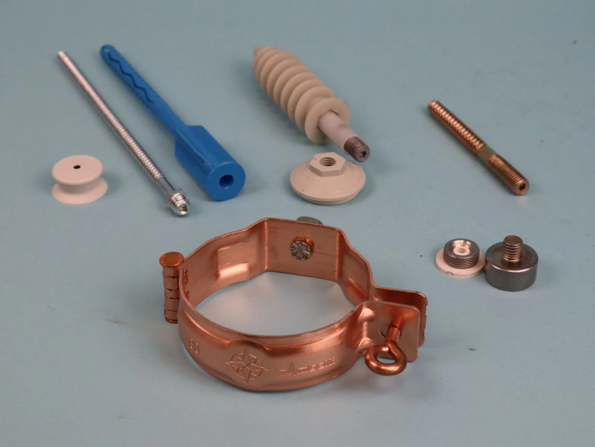 Fallrohrschelle Kupfer