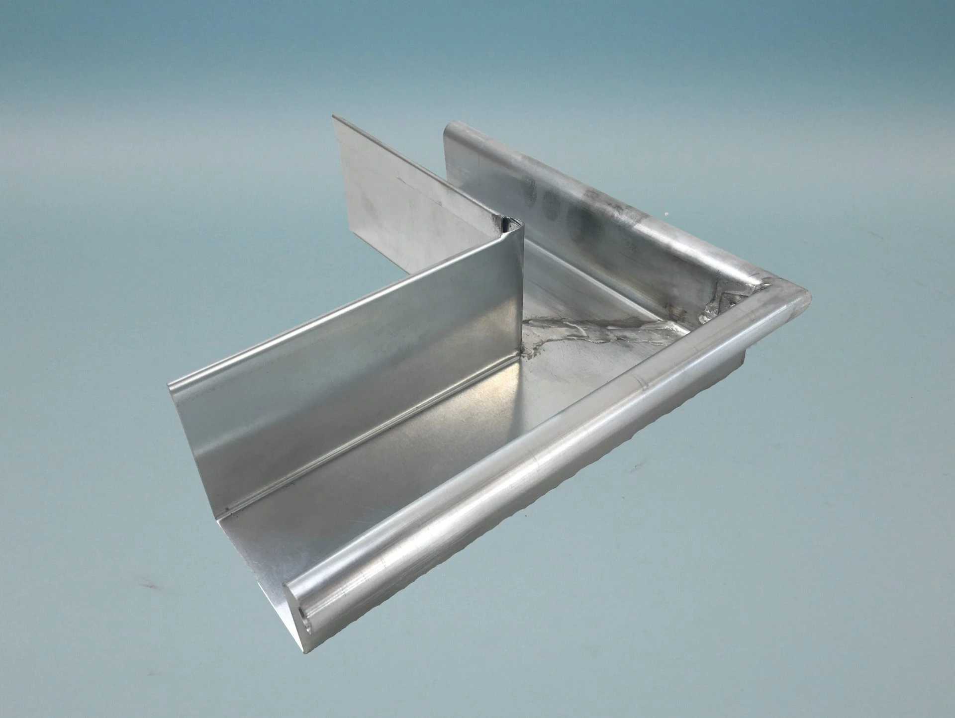 Rinnenwinkel / Außenwinkel Titanzink für Kleindachrinne