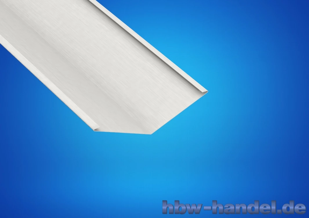 Kehlblech, Aluminium natur