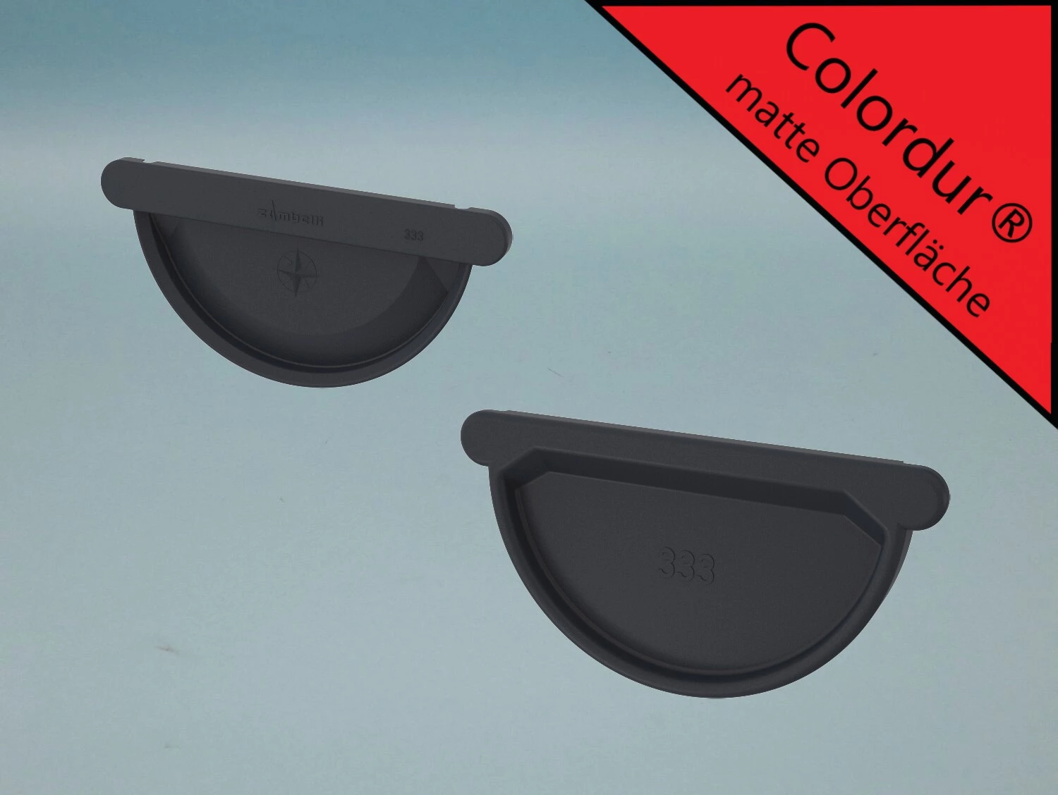 Dachrinnenboden COLORDUR - anthrazit in verschiedenen Ausführungen