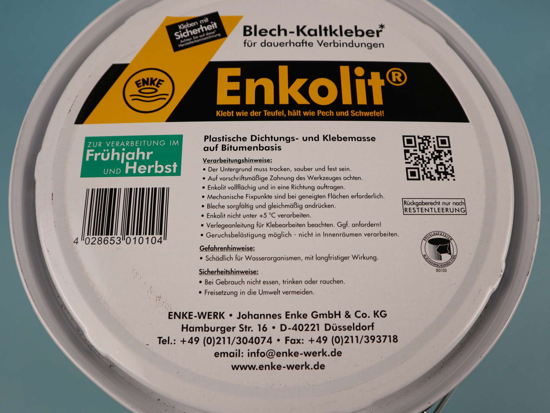 Enkolit 5kg/11kg Eimer inkl. Zahnspachtel