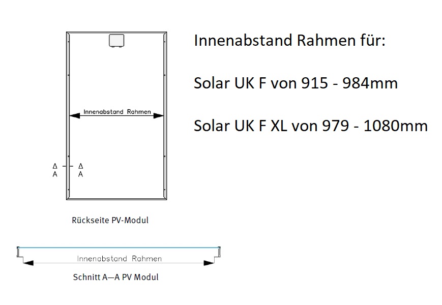 Bauder Solarunterkonstruktion für Flachdach (Bauder Solar UK FD) Bauder Solarunterkonstruktion für Flachdach (Bauder Solar UK FD)