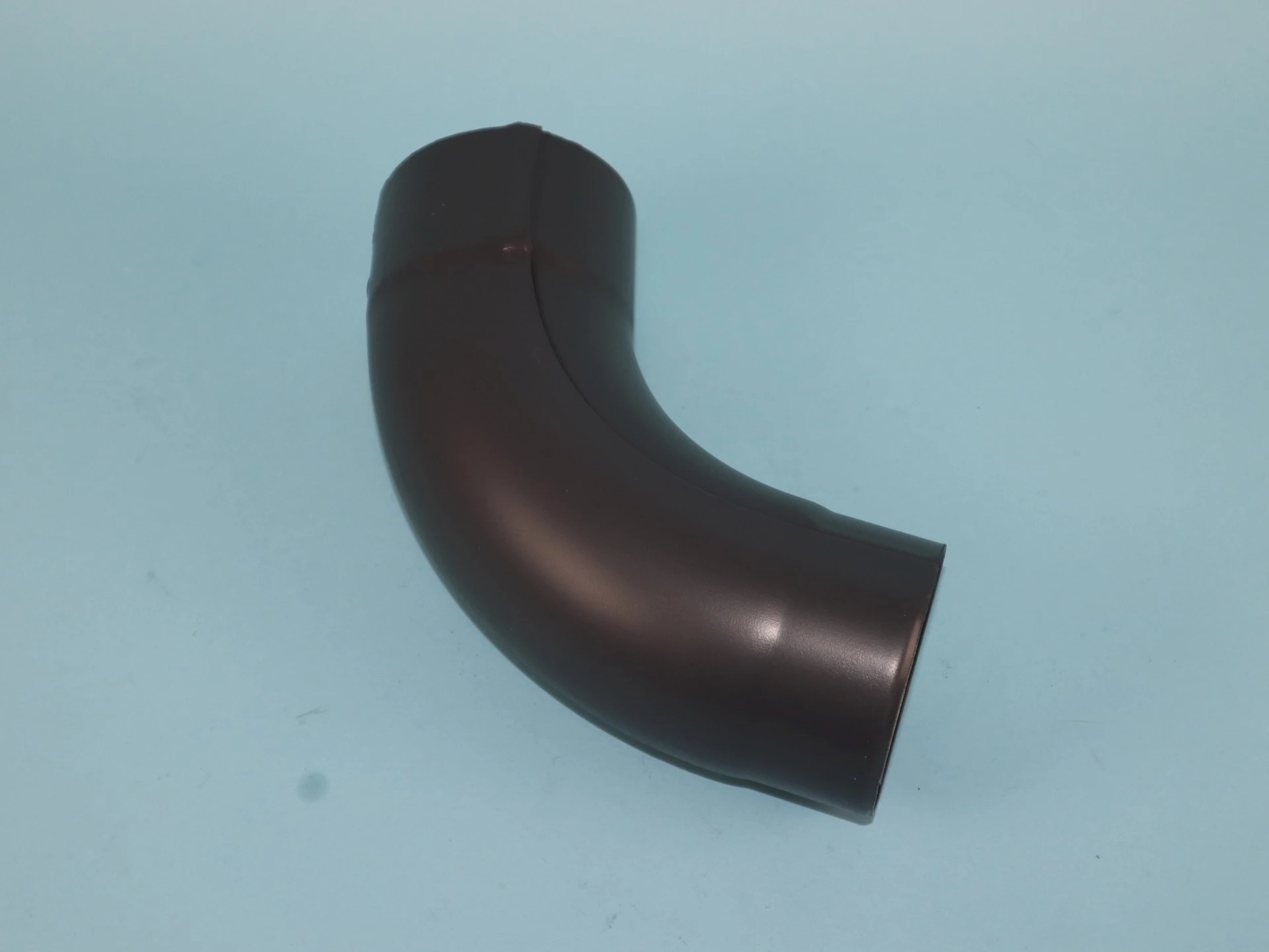 Fallrohrbogen Aluminium anthrazit mit einseitiger Muffe