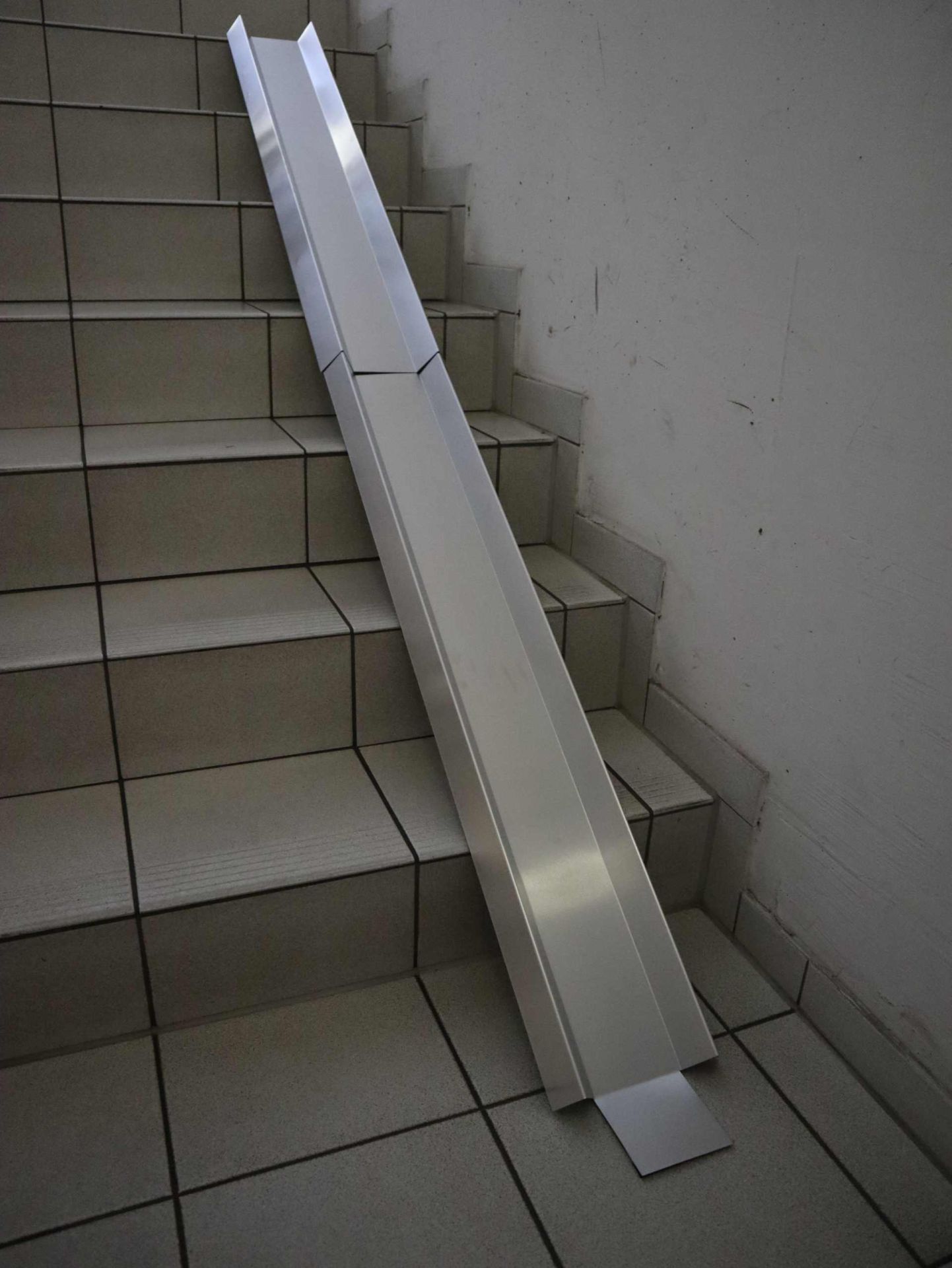 Wunderschne Fahrradrampe Fr Kellertreppe Ohne Bohren Ebenbild